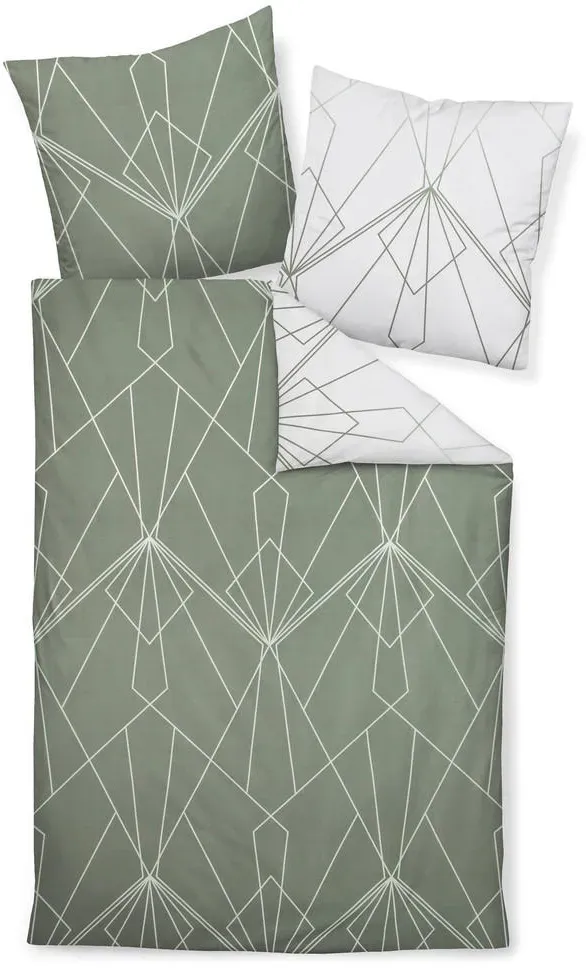 J.D. 87054 salbeigrün/jade 155 x 220 cm + 80 x 80 cm