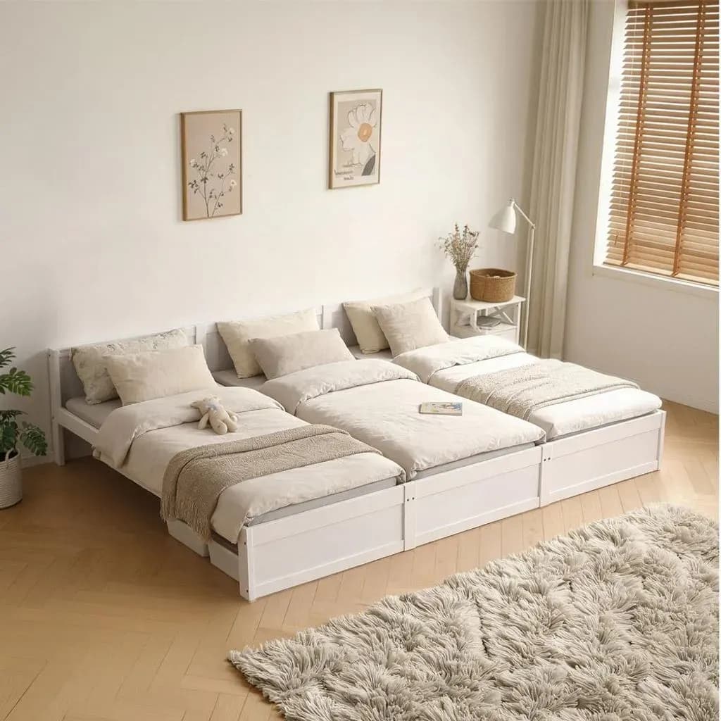 DILAR 270 x 200 cm Weiß