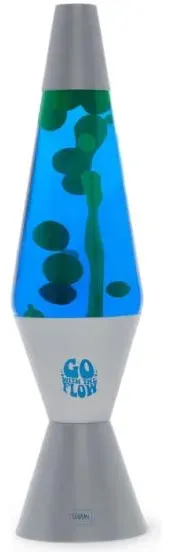 Lava Lamp Magmastic Silber