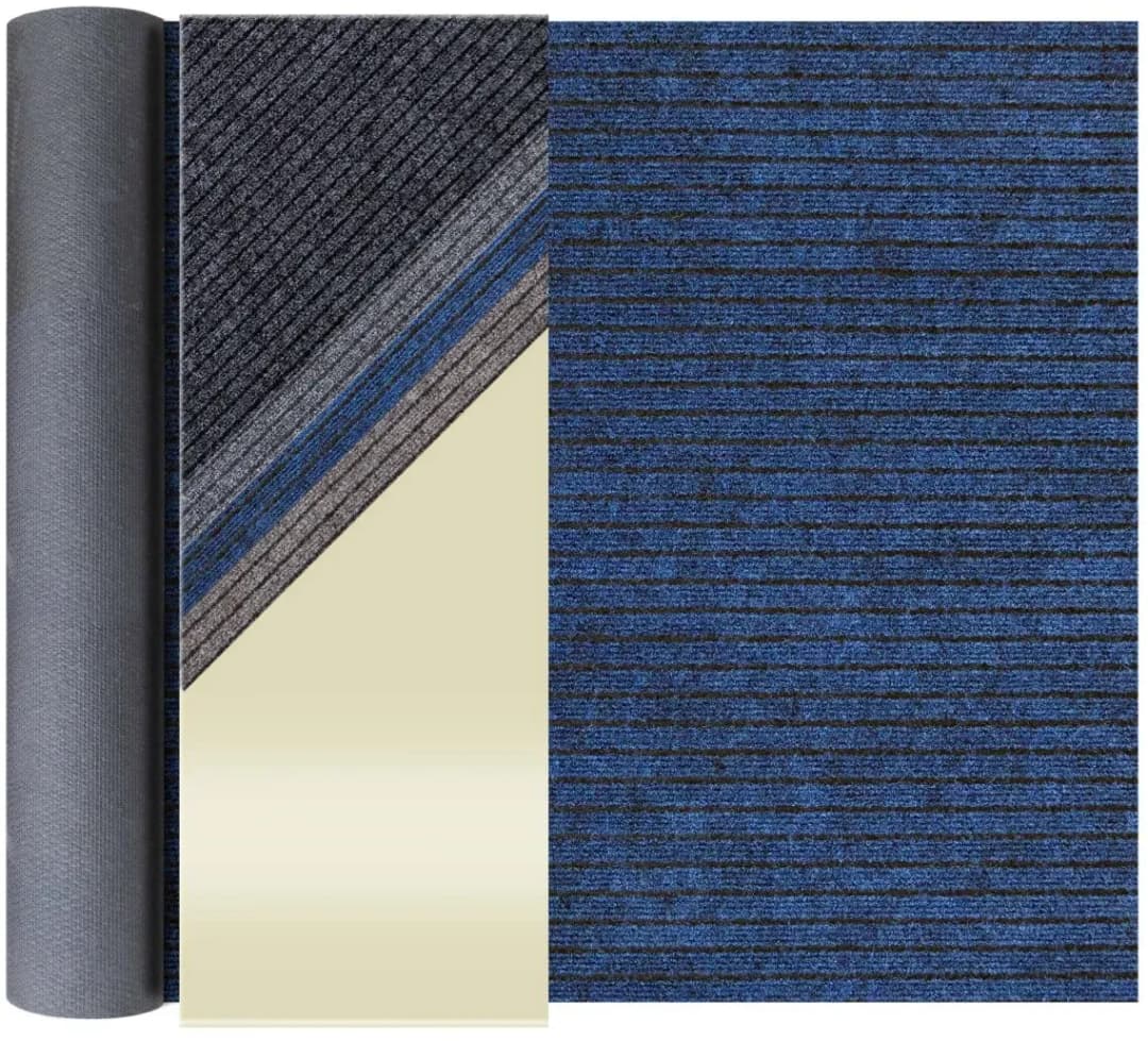 Atlas Schmutzfangläufer 100 x 600 cm Blau