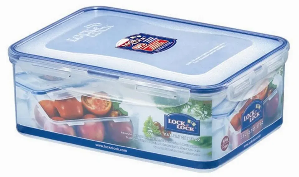 Frischhaltedose rechteckig transparent 24,8 x 18 x 9,3 cm 2,6 l