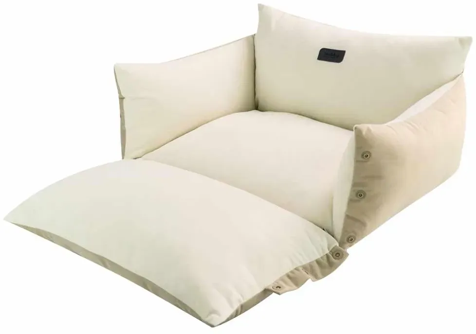 Hundebett Alin 70 x 58 x 22 cm beige