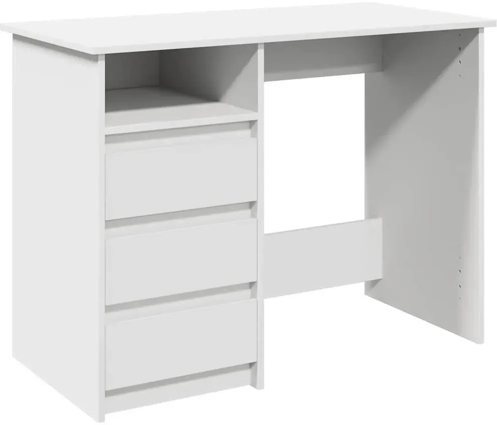 Schreibtisch Weiß 102x50x75 cm