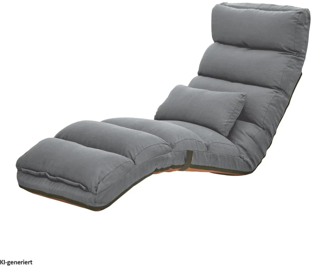 Liegesessel Maribel Polyester 1 x 1 x 1 cm Grau