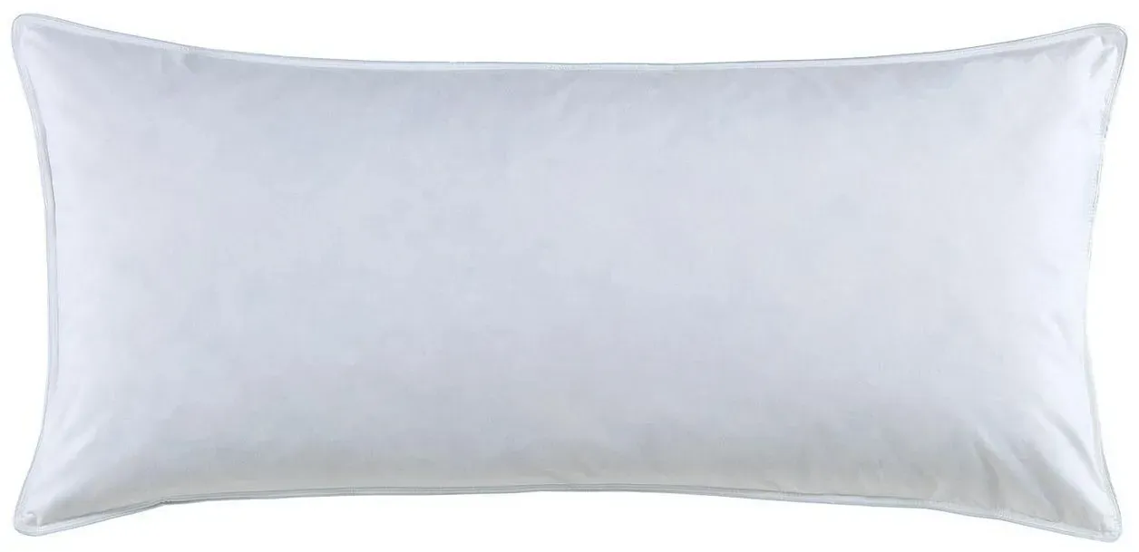 KopfKissen ELVY 40 x 80 cm Weiß