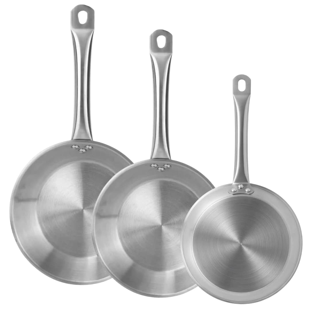 Bratpfannen-Set 3-tlg. 20 cm + 22 cm + 24 cm