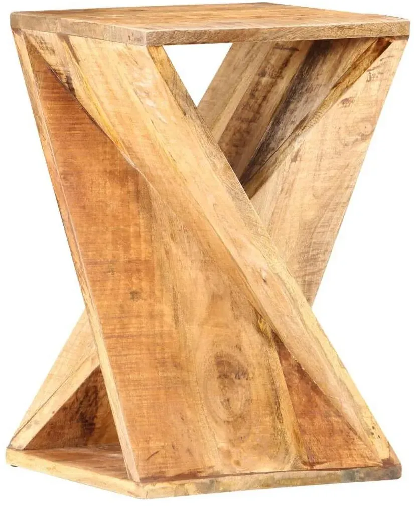 Beistelltisch 35x35x55 cm Massivholz Mango