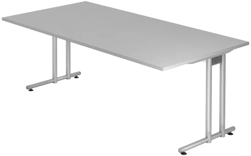 Schreibtisch N-Serie Grau