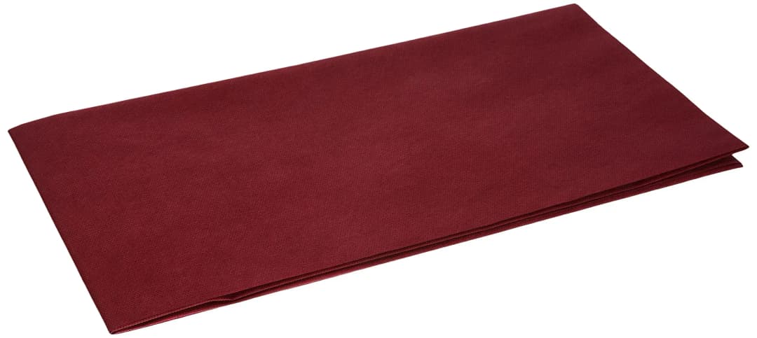 Mitteldecke Vlies soft selection 80 x 80 cm rot