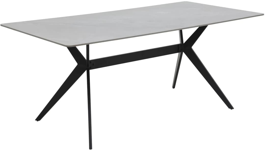 PACCINO 180 x 76 x 90 cm grau/schwarz