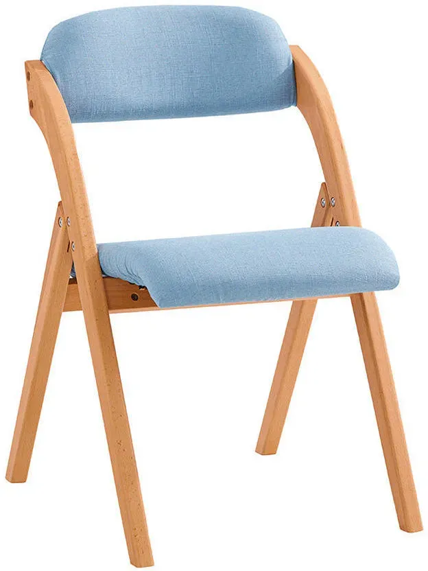 Klappstuhl Stoff blau