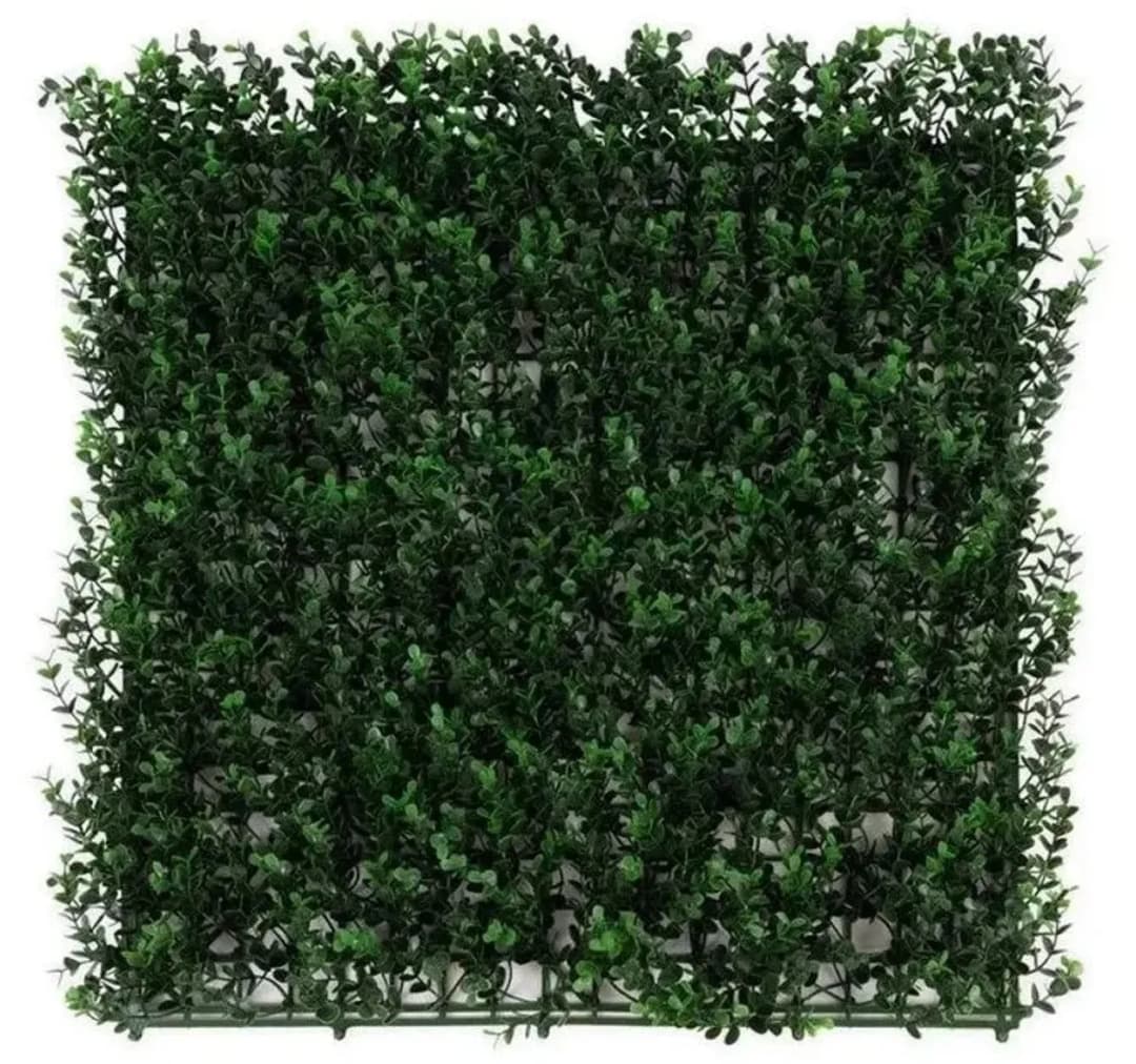 Pflanzenwand Buxus Kunstpflanze zur Dekoration 50 x 50 cm