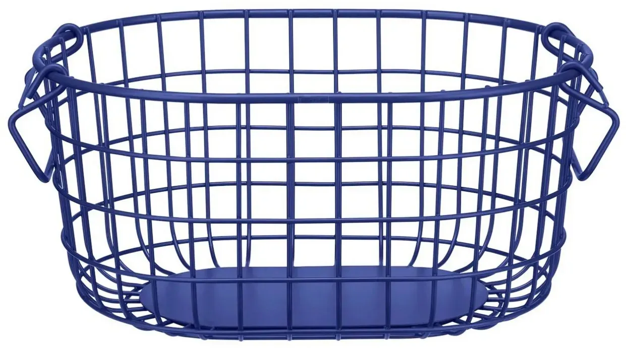 KAGO Aufbewahrungskorb 14 x 21 x 29 cm Mazarine Blau