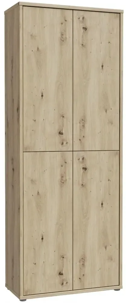 Alice Springs 74,5 x 192 x 34,9 cm braun / Eiche