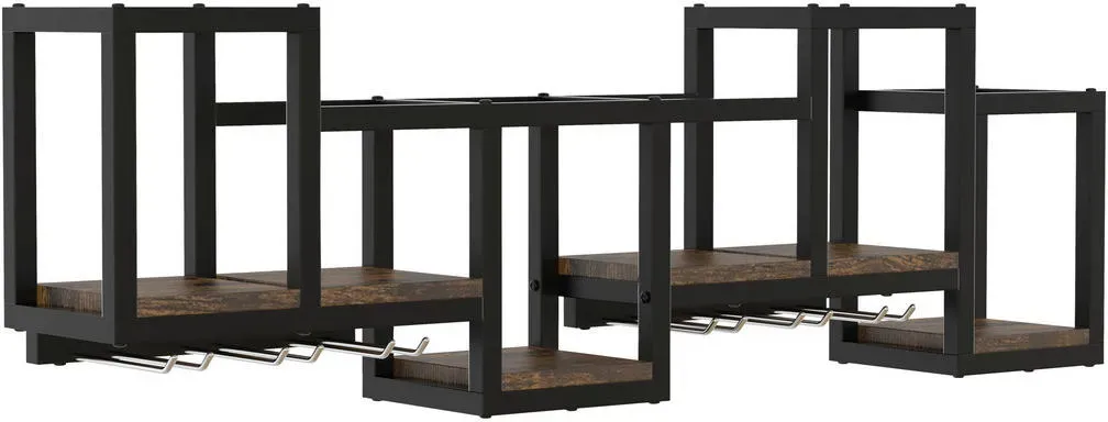 Wandregal Kolari M 108 x 18 x 26 cm Braun