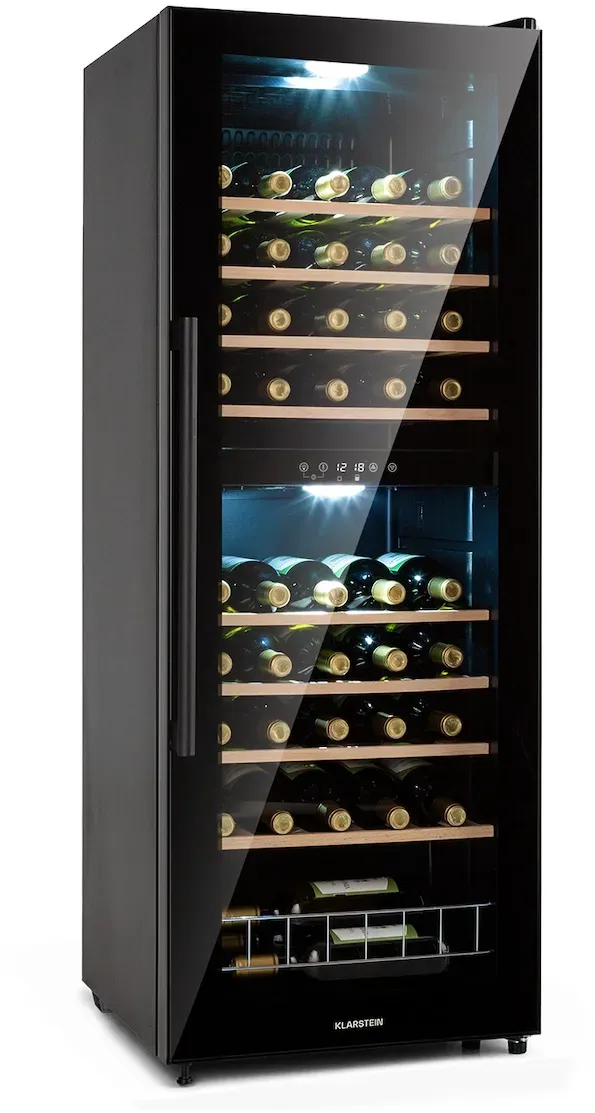 Barossa 54 Duo Weinkühlschrank 2 Zonen 148 Ltr 54 Fl Touch-Display