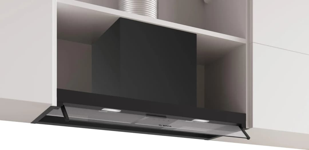 DBB85CC60 Dunstabzugshaube 80 cm Mattschwarz
