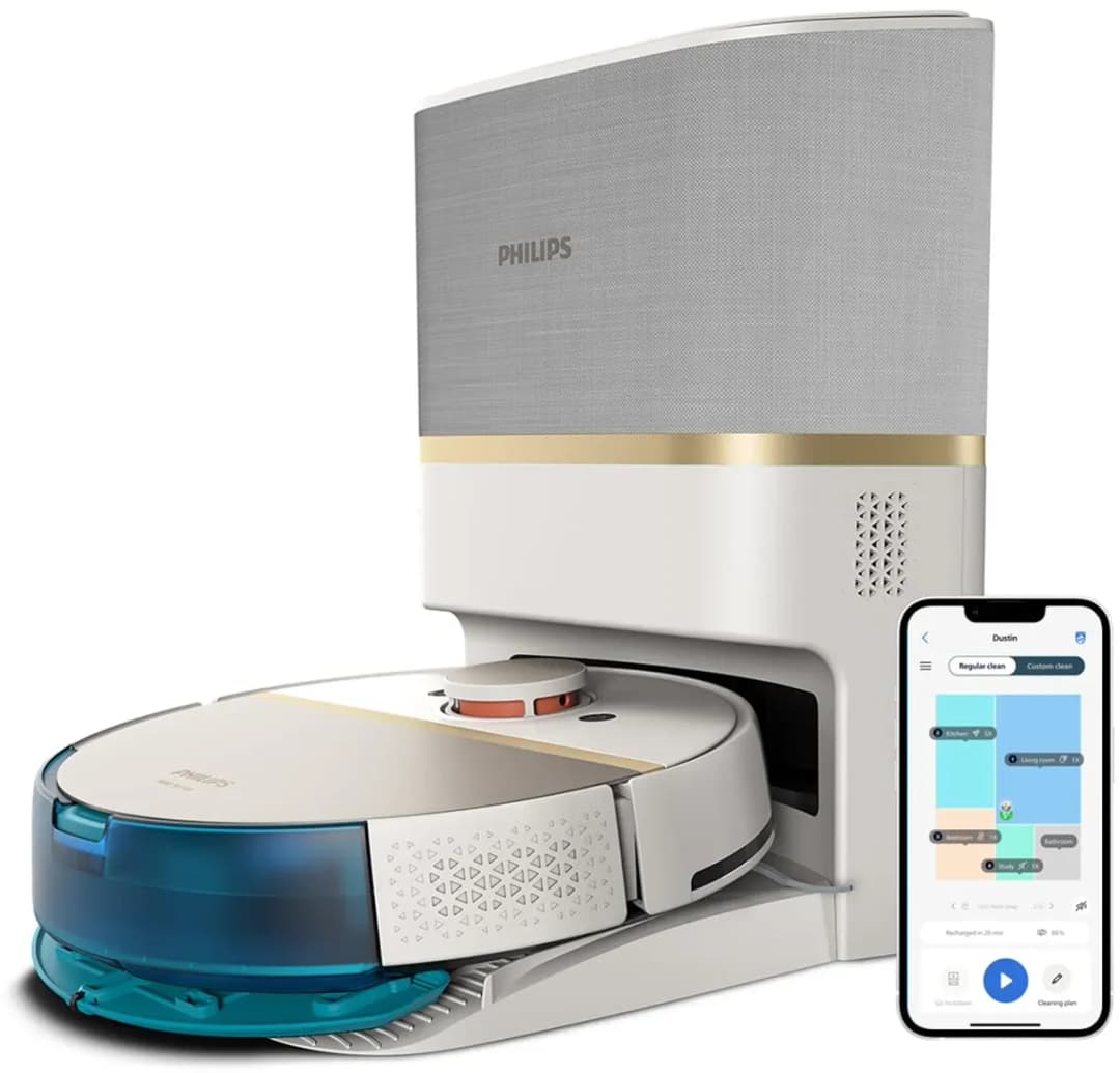 HomeRun 7000 Series Aqua XU7100/02 Seidenweiß/Gold mit Absaugstation
