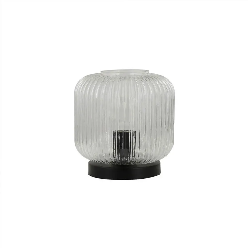 Tischlampe, aus Glas LILY - Transparent,