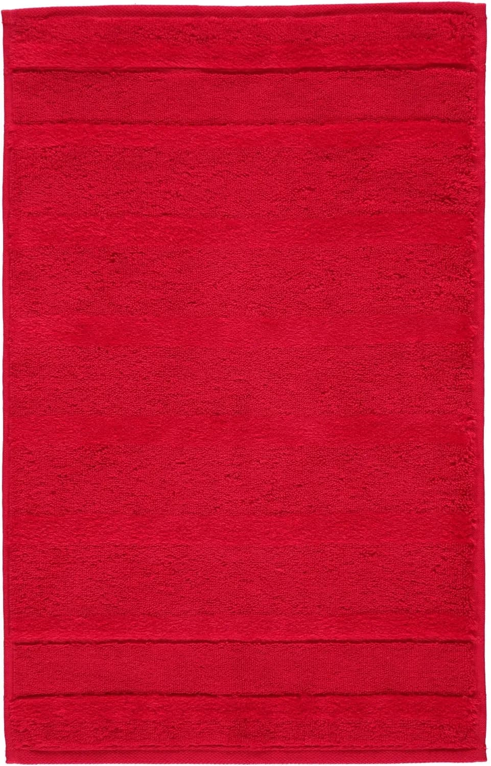 Noblesse2 Uni 1002 Gästehandtuch (30x50 cm) rot