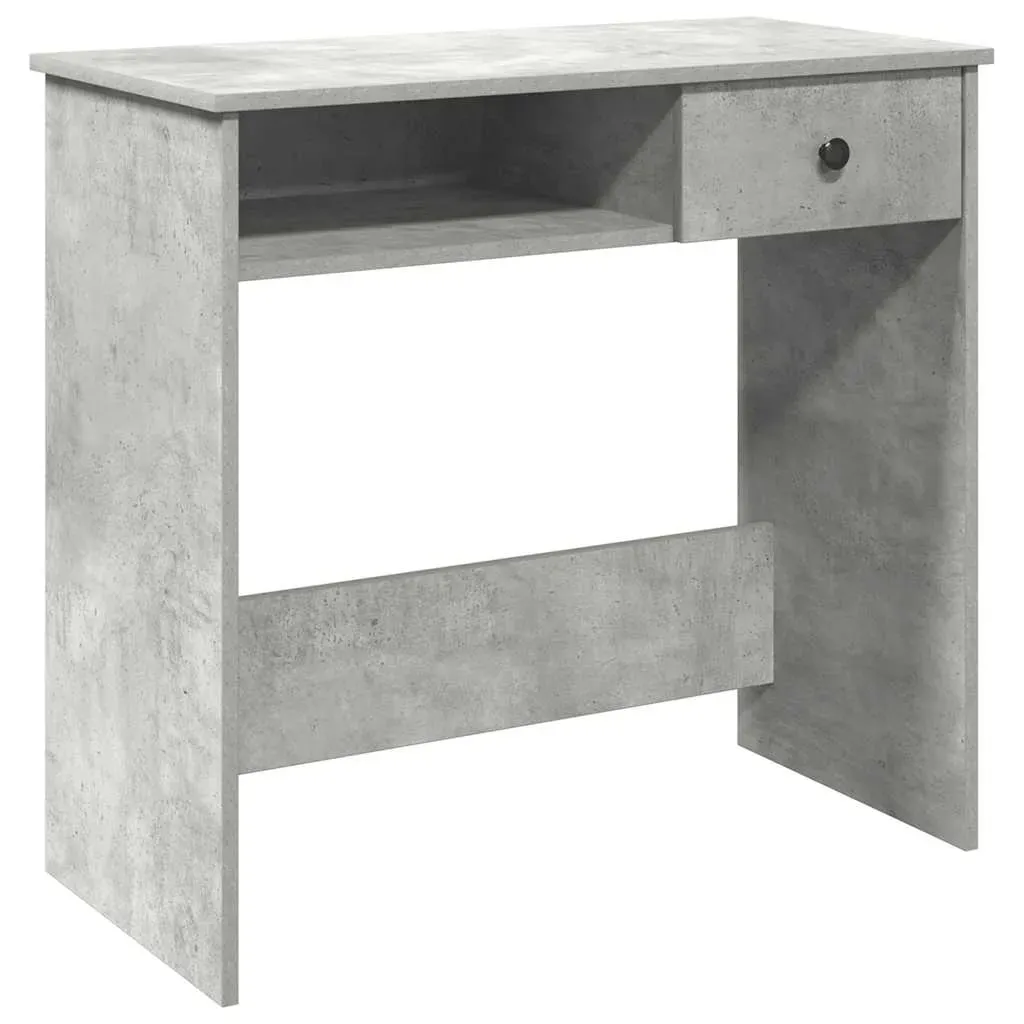 Schreibtisch Betongrau