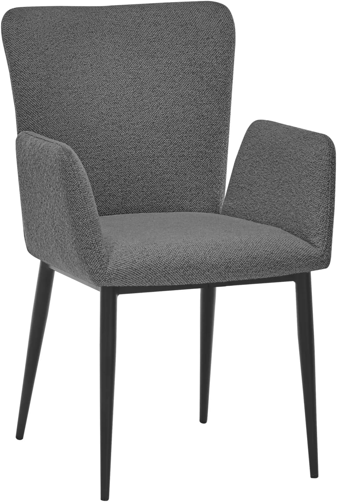 Esszimmerstuhl El Paso Stoff grau 2er Set