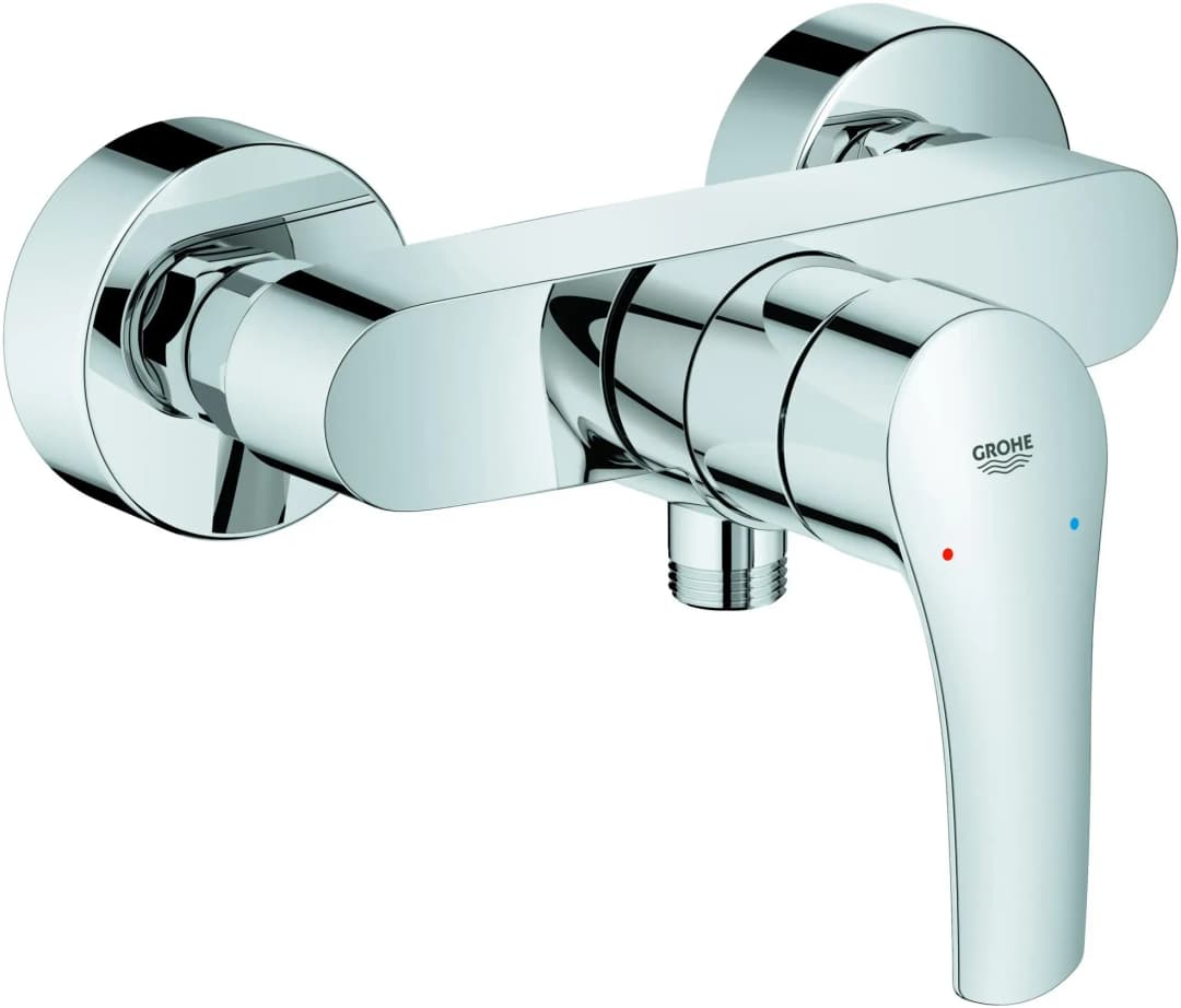 Eurosmart Einhand-Brausebatterie Wandmontage Chrom 33555003