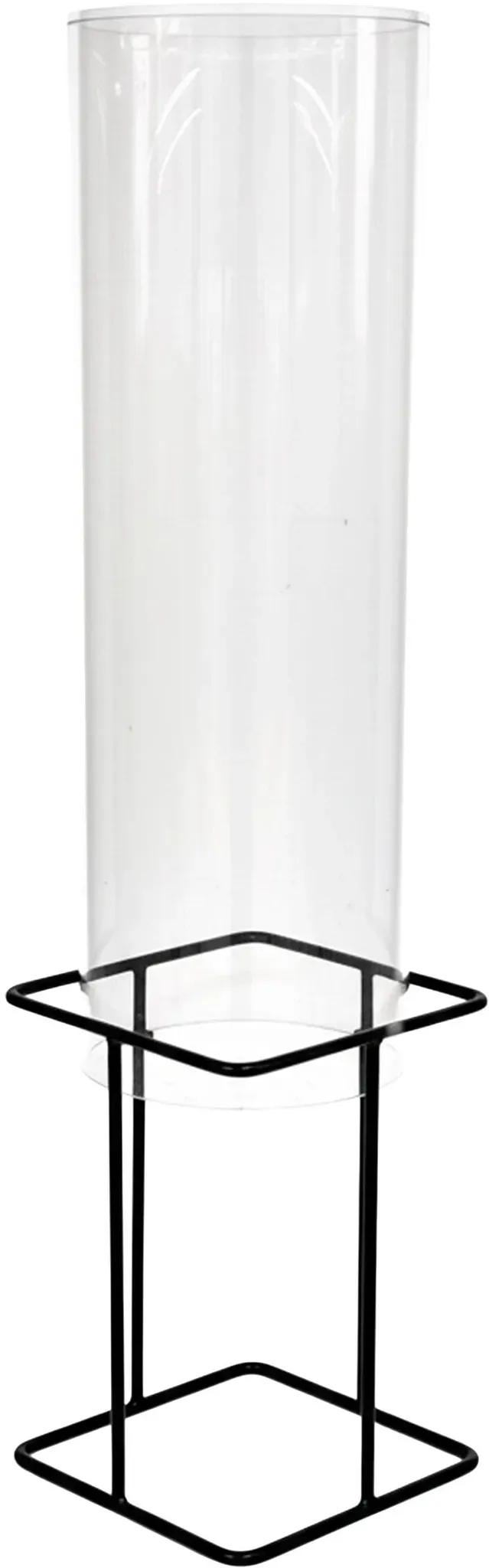 Fischsäule 0cm Transparent/Grau