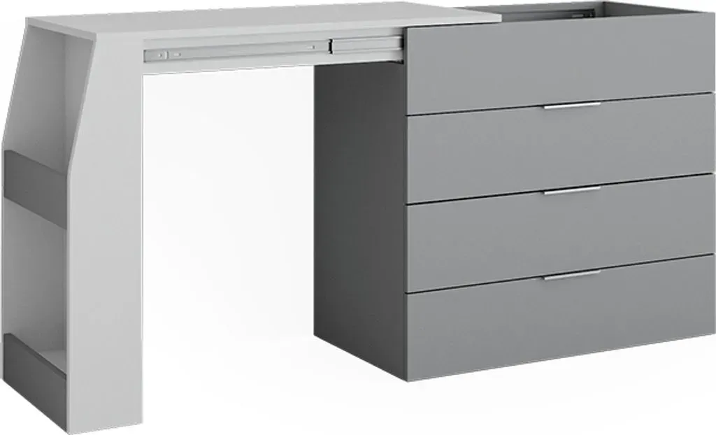 Schreibtisch Iva Grau