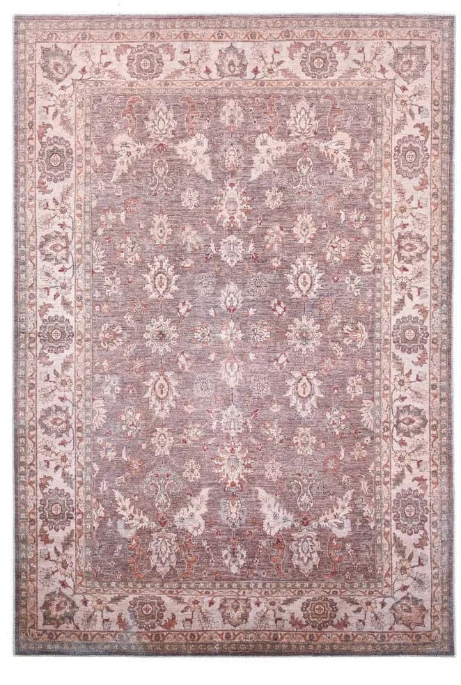 Adara Vintage-Teppich 40 x 60 cm Braun