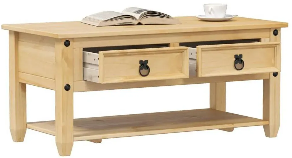 Couchtisch Corona Braun Kiefer 100 x 48 x 45 cm