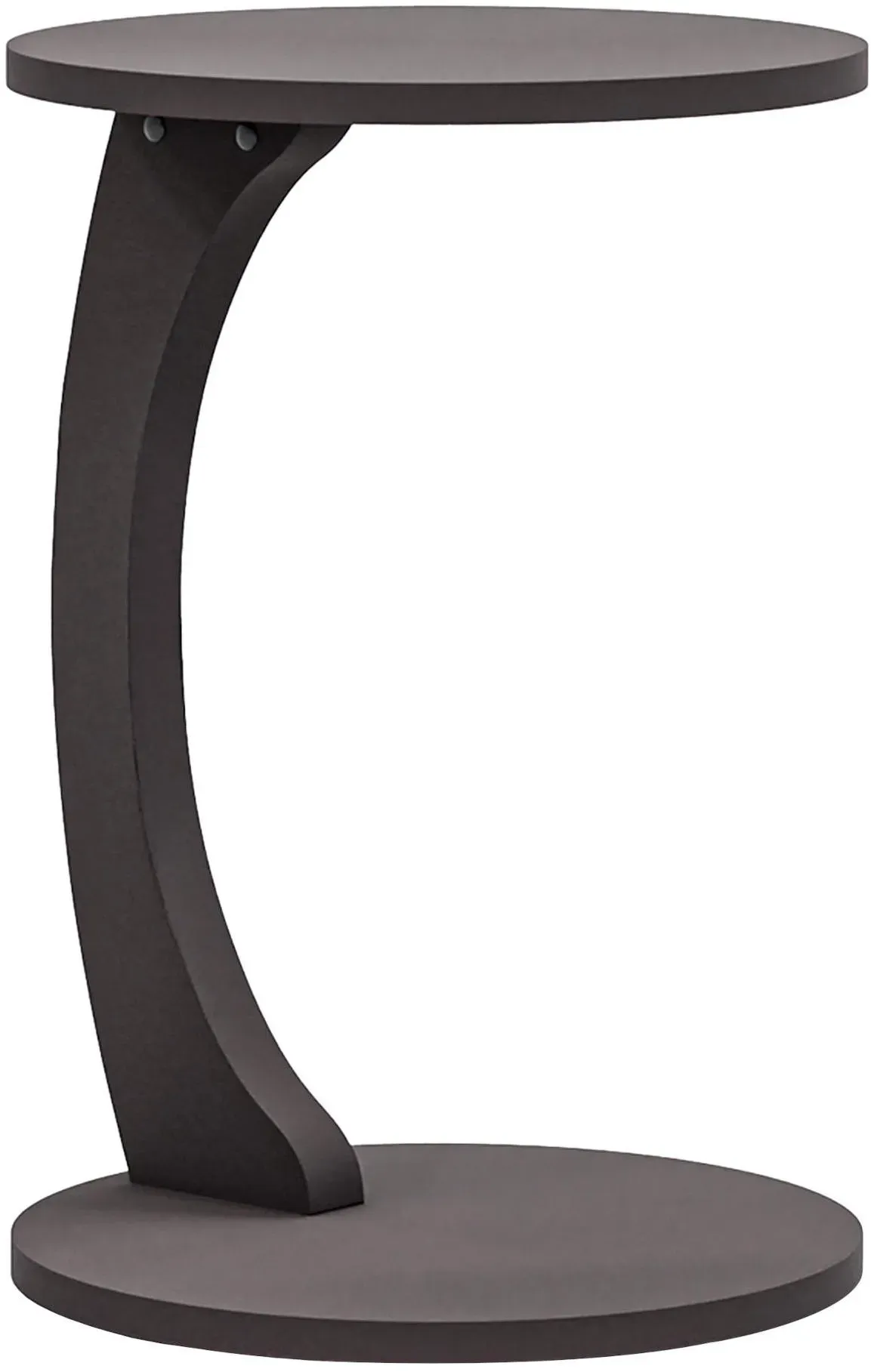 Beistelltisch Grau Holzwerkstoff 56 x Ø 38 cm