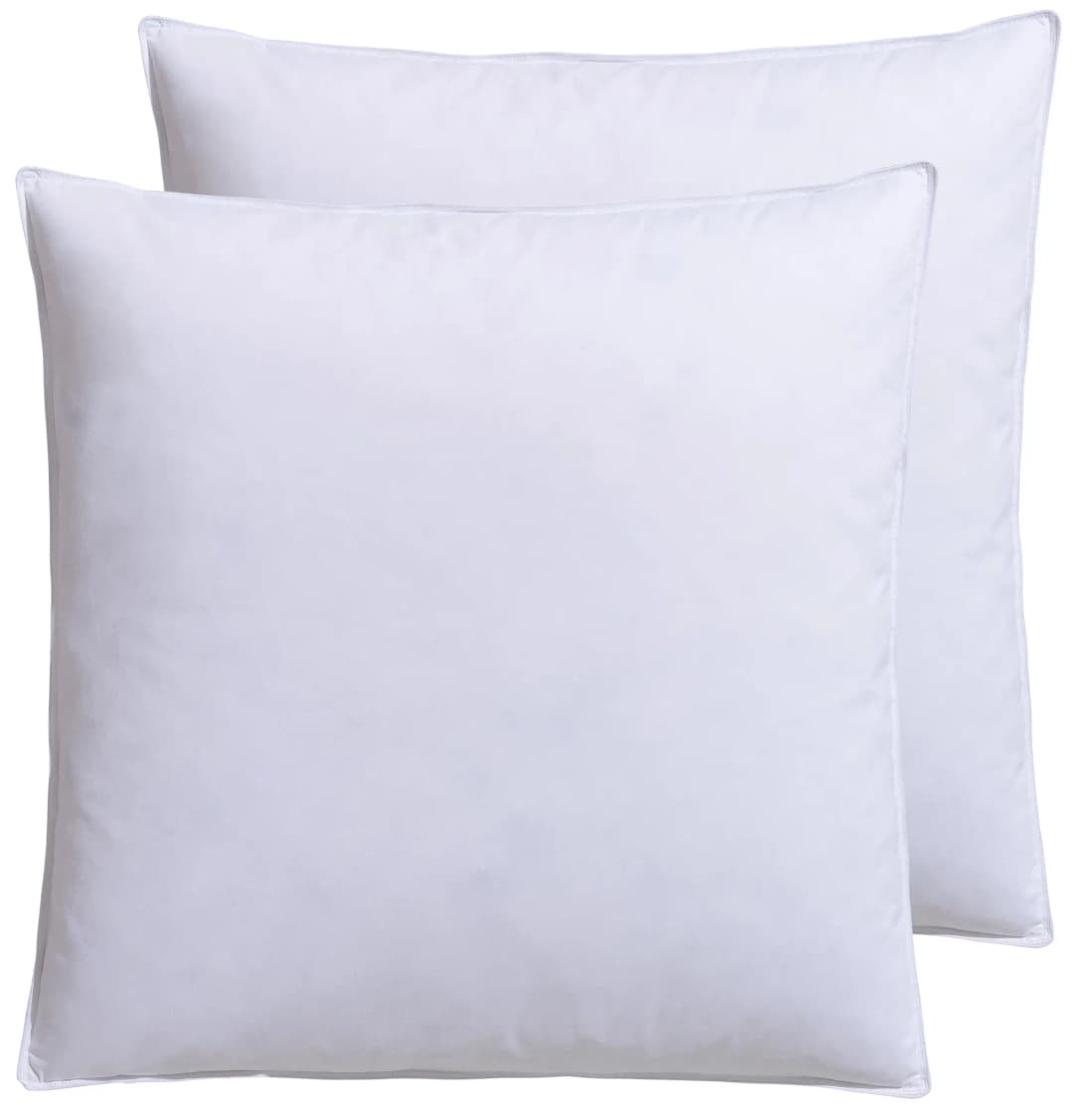 Kopfkissen-Set Laram 80 x 80 cm Weiß