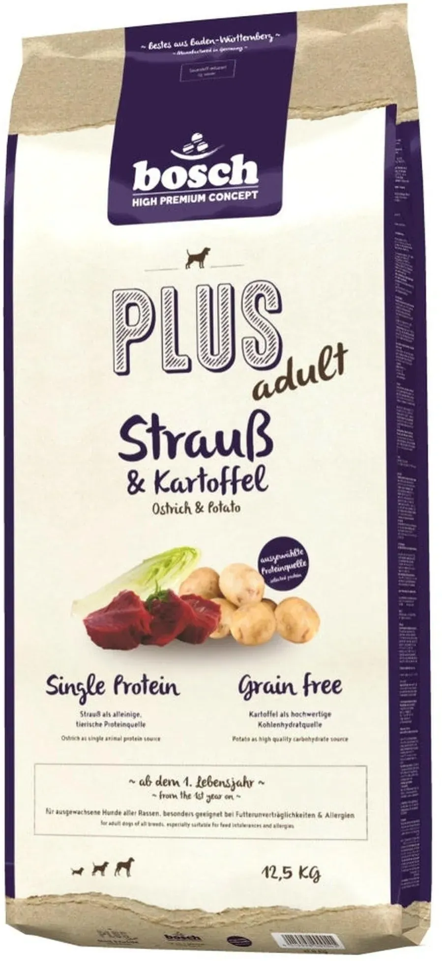 HPC Plus Adult Strauß & Kartoffel 12,5 kg