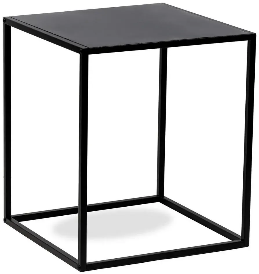Beistelltisch schwarz ¦ Maße (cm): B: 45 H: 52