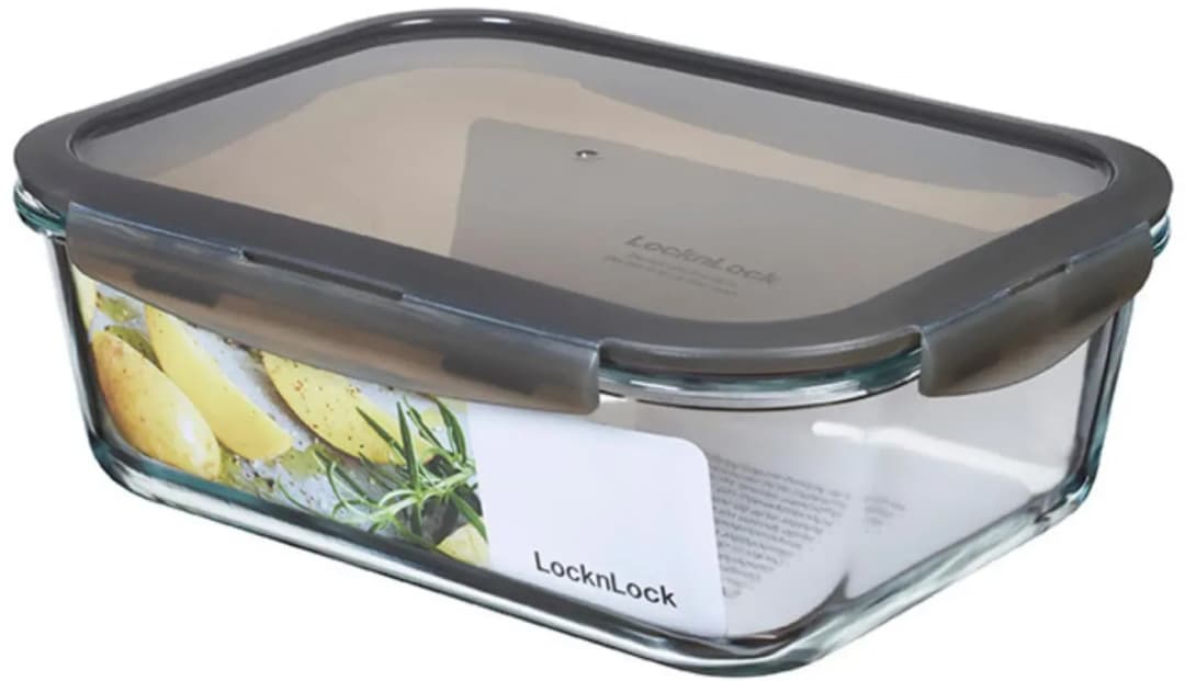 Frischhaltedose eckig transparent 25,1 x 18,9 x 8,8 cm 2 l