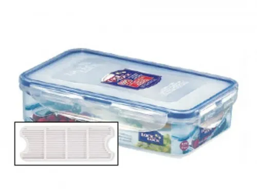 Frischhaltedose transparent 20,7 x 13,4 x 5,3 cm 0,8 l