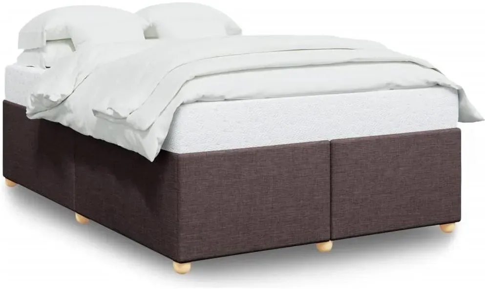 Bettgestell 180 x 200 cm Dunkelbraun