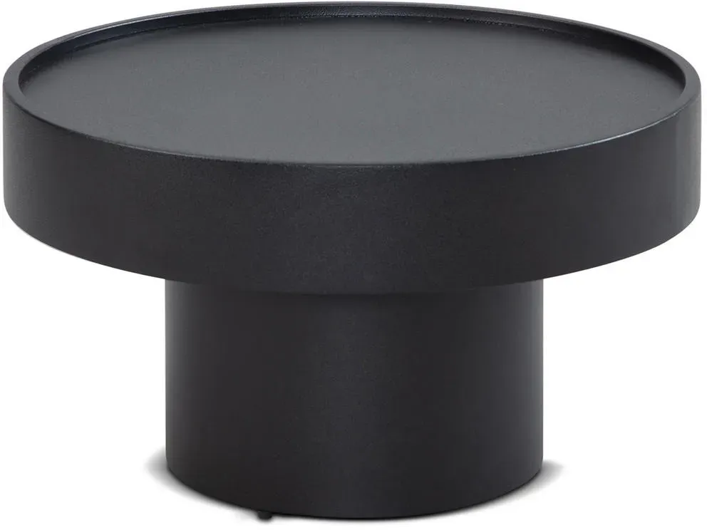 Schwarz Metall 60 x 60 x 36 cm