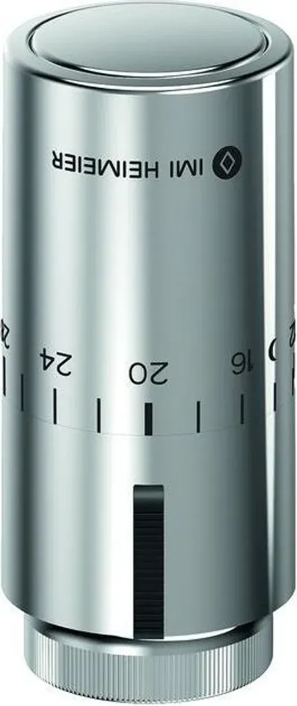 Thermostat-Kopf Halo verchromt Heizkörperthermostat
