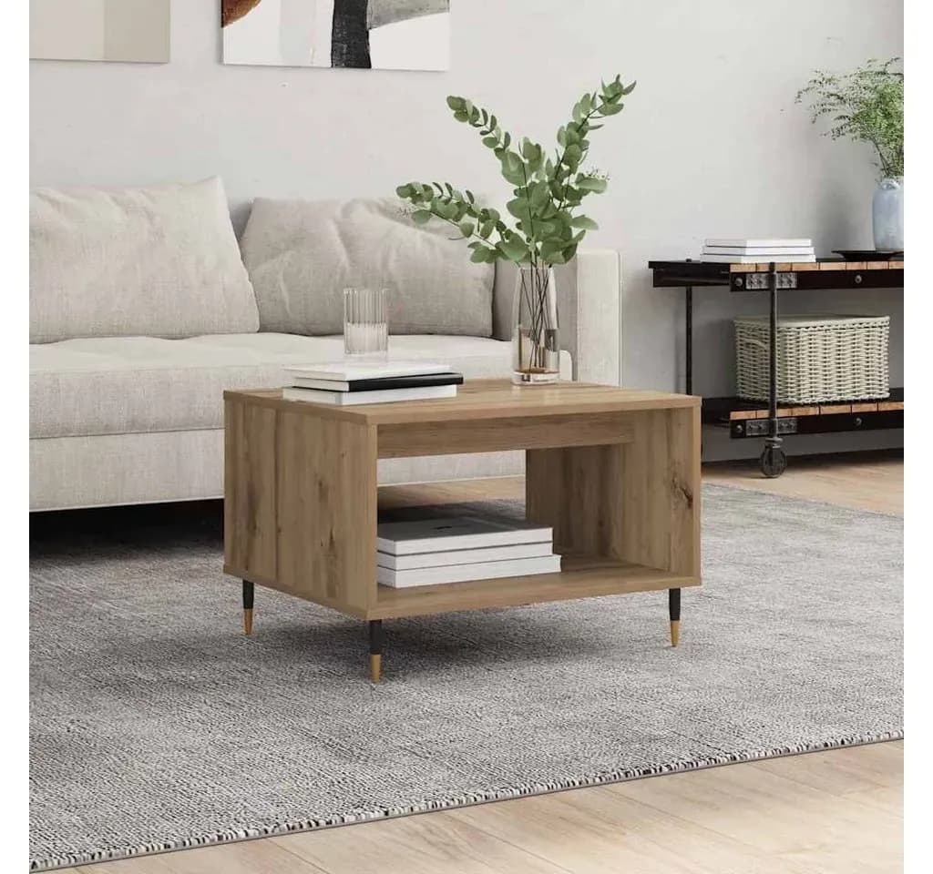 Couchtisch Artisan-Eiche Braun 60 x 50 x 40 cm