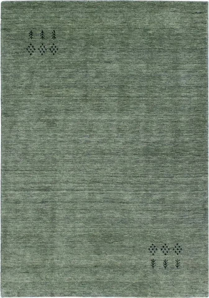 Tashi Gabbehteppich 40 x 60 cm Hellgrau