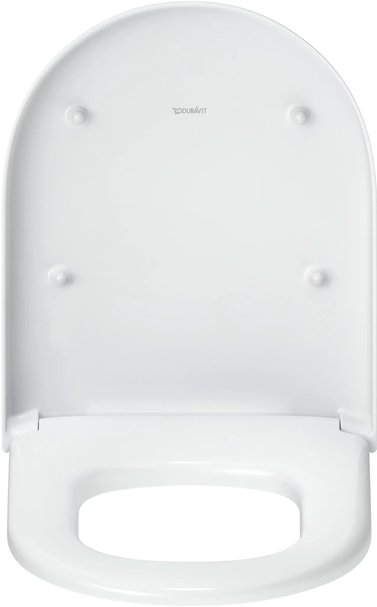 Univavo WC-Sitz D-shaped Weiß