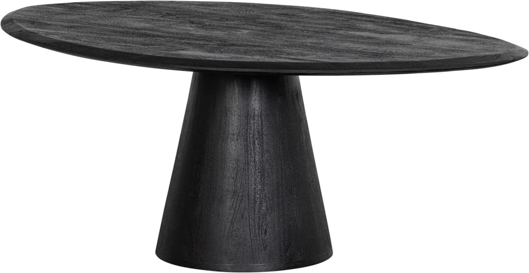 Posture Schwarz Mangoholz 120 x 47 x 80 cm