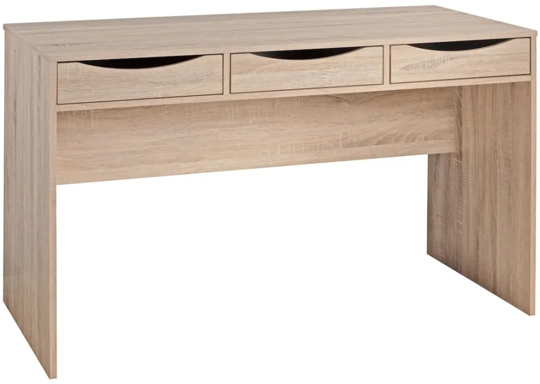 Schreibtisch MASSA Eiche / Beige