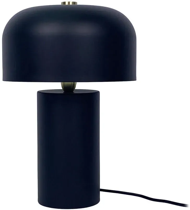 Tischlampe, Pilz Schwarz,