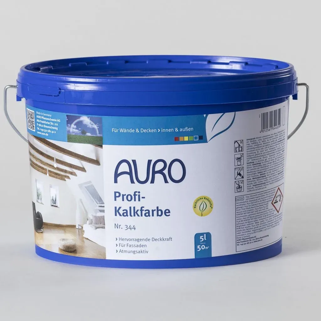 Profi-Kalkfarbe 344 Weiß 10 l