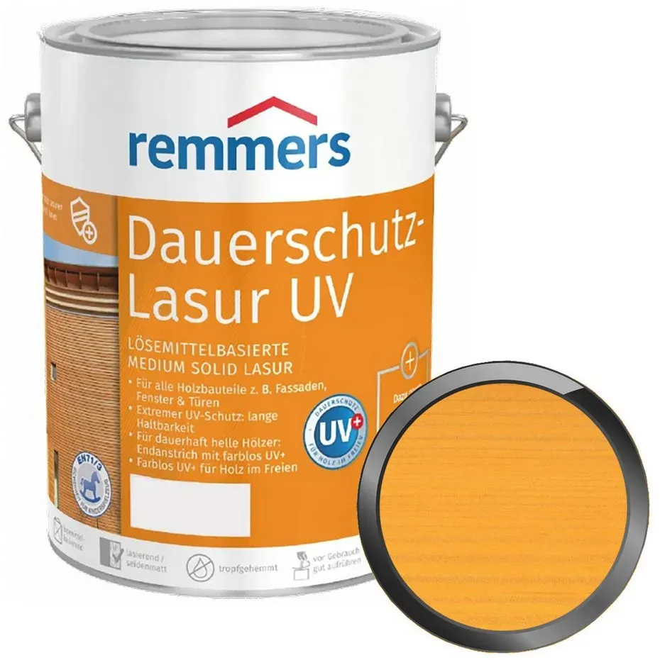 Dauerschutz-Lasur UV 2,5 l kiefer seidenglänzend