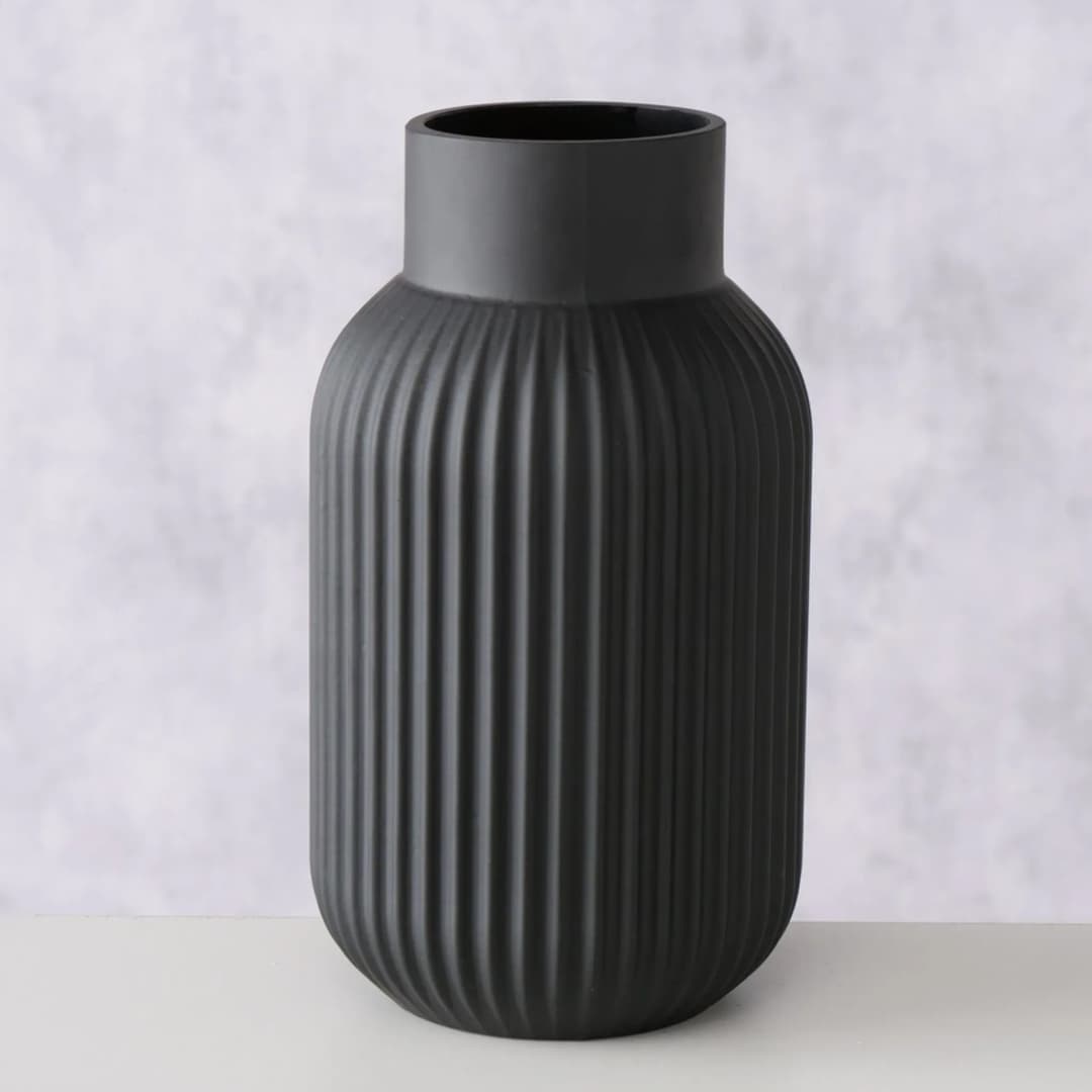 Nordika Vase Schwarz