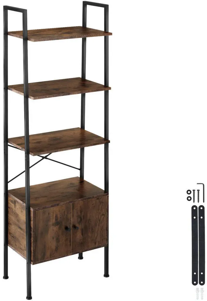 Leiterregal 57,5 x 34 x 173 cm Dunkelbraun
